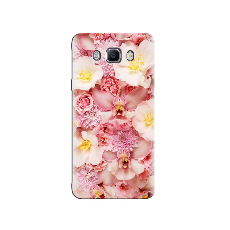 Husa Samsung J5 2016 Pink Flower Phone 002