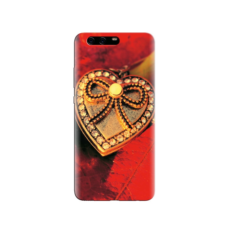 Husa Huawei P10 PLUS Autumn Heart Decor High Resolution
