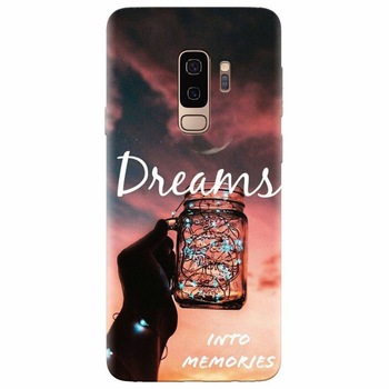 Husa silicon pentru Samsung Galaxy S9 Plus, Dreams Husa silicon pentru Samsung Galaxy S9 Plus, Dreams