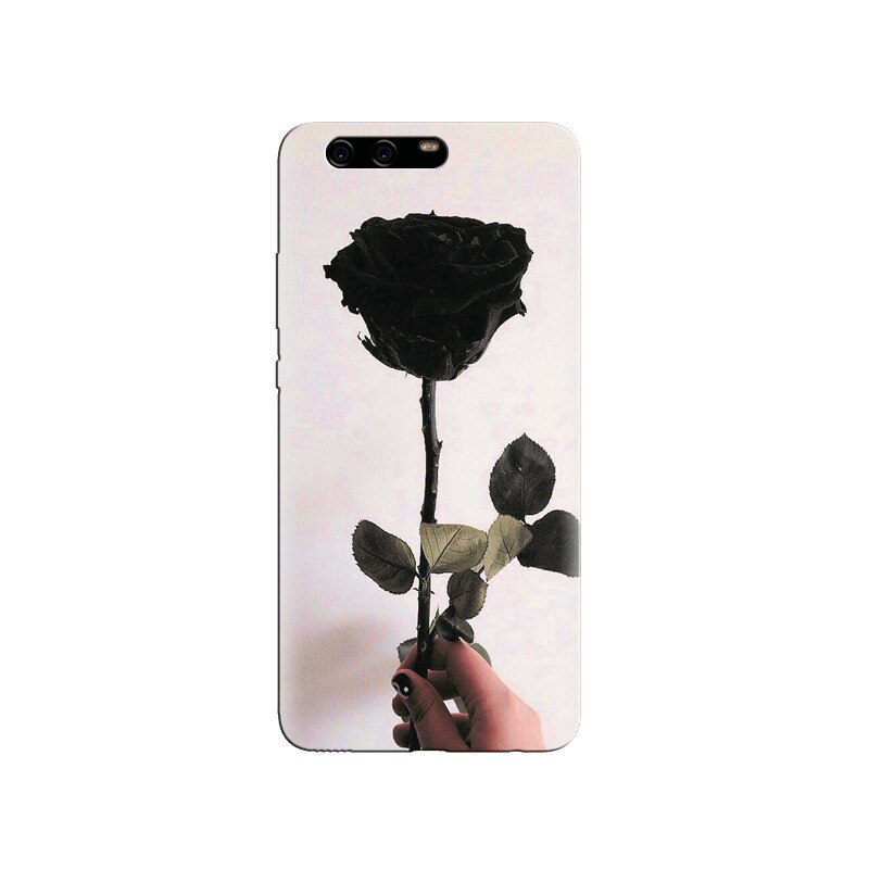 Husa Huawei P10 Pictures Of Black Roses