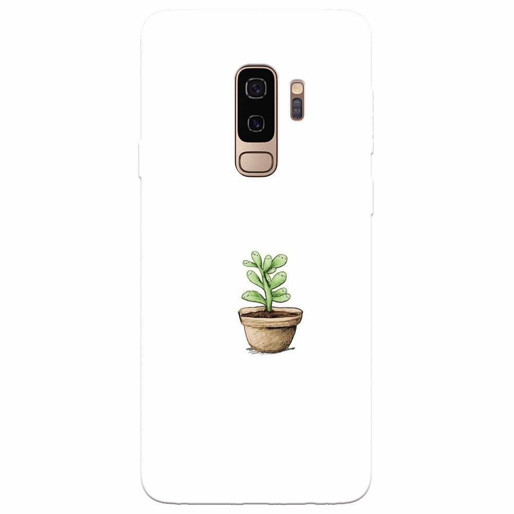 Husa silicon pentru Samsung Galaxy S9 Plus, Cactus 101