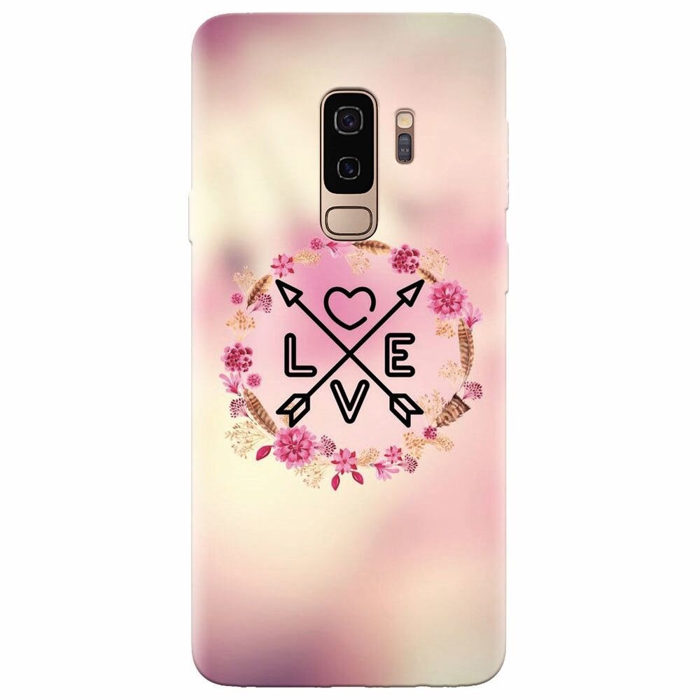 Husa silicon pentru Samsung Galaxy S9 Plus, Love Arrow