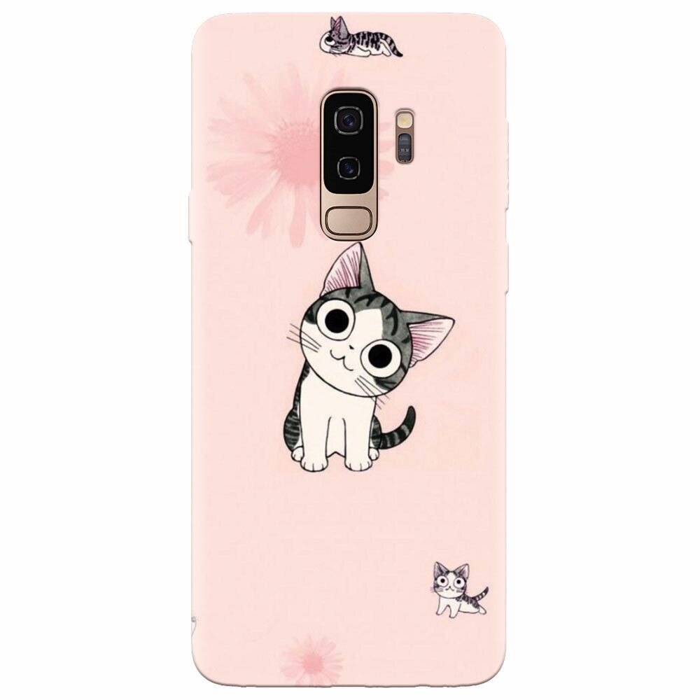 Husa silicon pentru Samsung Galaxy S9 Plus, Cute Cat 101