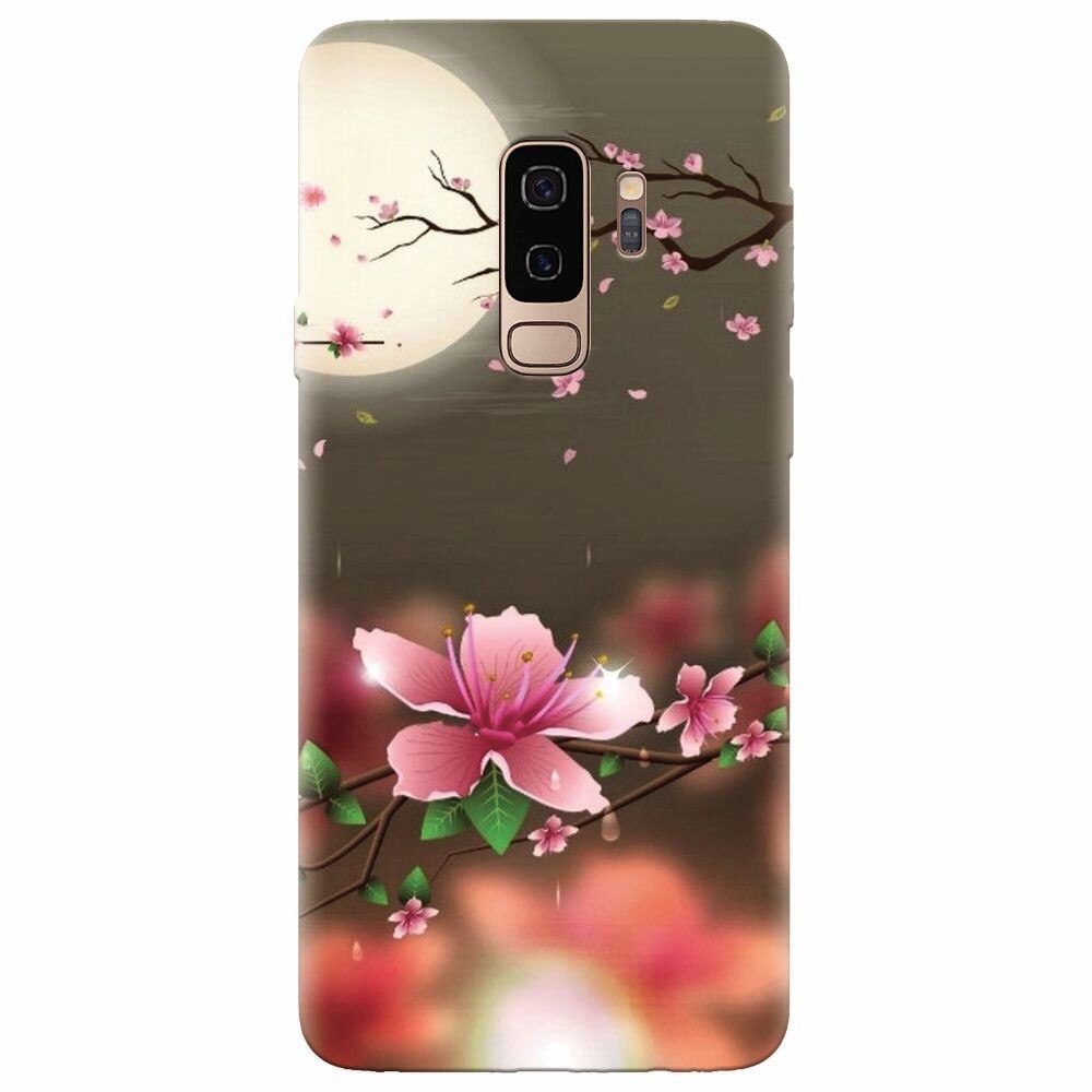 Husa silicon pentru Samsung Galaxy S9 Plus, Flowers 101