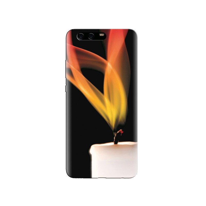 Husa Huawei P10 Candle Flame Background Close Up Photoshoot
