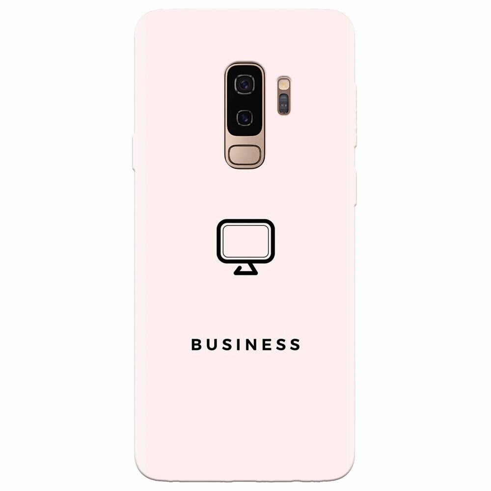 Husa silicon pentru Samsung Galaxy S9 Plus, Business