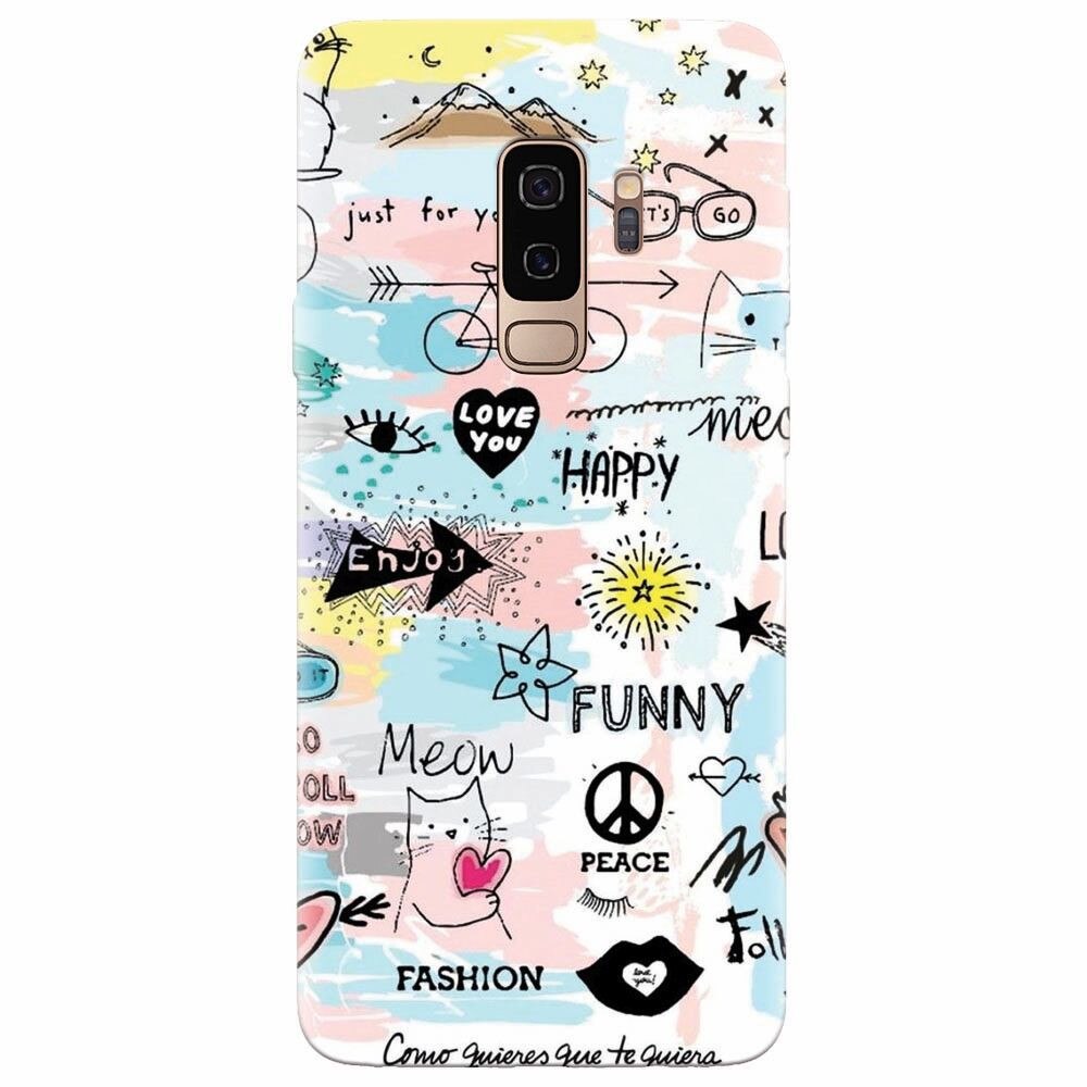 Husa silicon pentru Samsung Galaxy S9 Plus, Enjoy