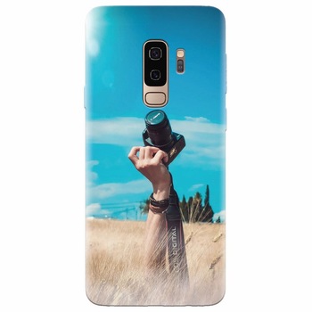 Husa silicon pentru Samsung Galaxy S9 Plus, Camera Husa silicon pentru Samsung Galaxy S9 Plus, Camera