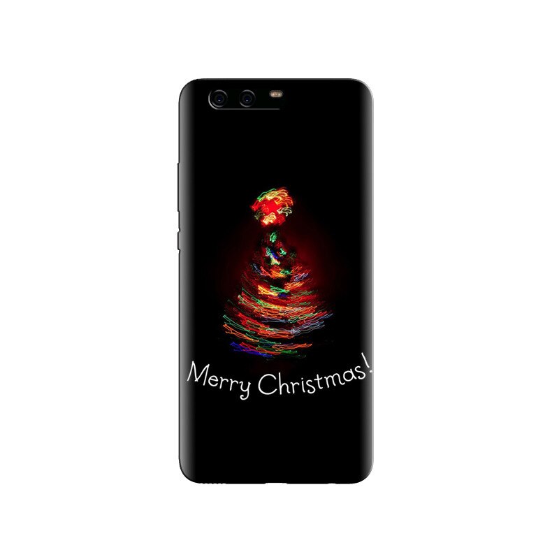 Husa Huawei P10 PLUS Merry Christmas Light Painting Tree