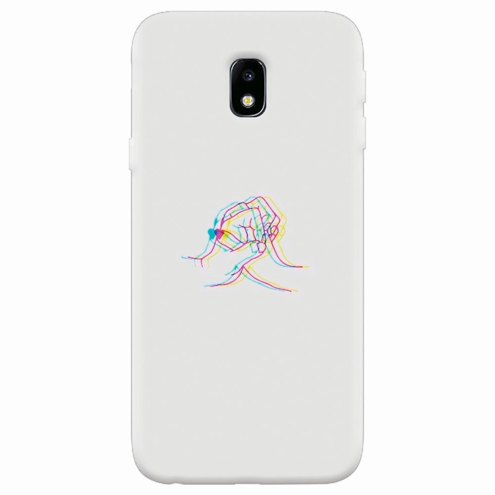 Husa silicon pentru Samsung Galaxy J7 Pro 2017, With Love