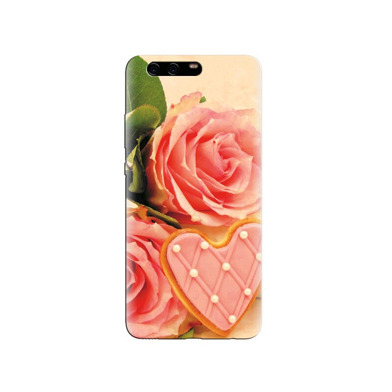 Husa Huawei P10 Pink Roses And Delicious Heart