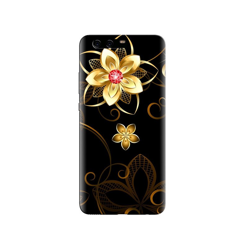Husa Huawei P10 PLUS Golden Flower