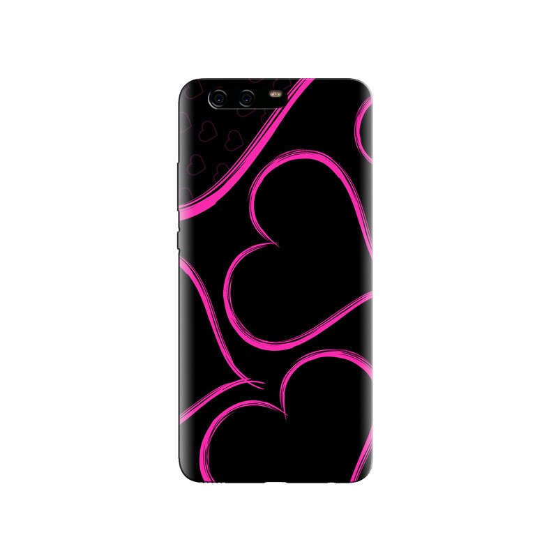 Husa Huawei P10 Painted Hearts