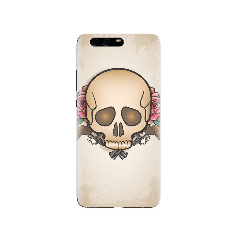 Husa Huawei P10 Skulls And Roses