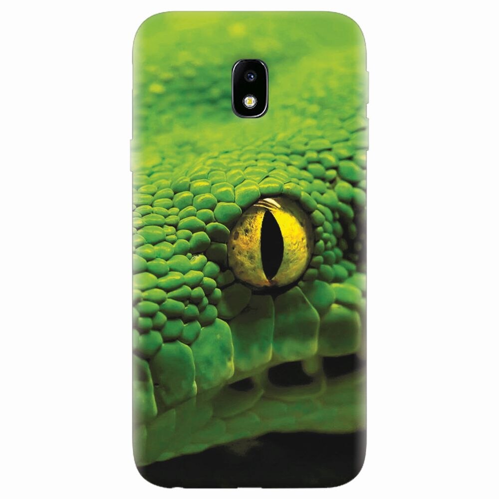 Husa silicon pentru Samsung Galaxy J7 Pro 2017, Animal Eye