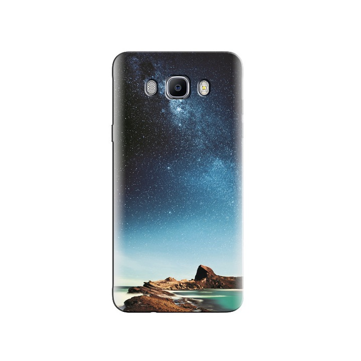 Szilikon tok, amely kompatibilis a Samsung Galaxy J5 2016 modellel – a Space Star Sky And Beach modelljeivel