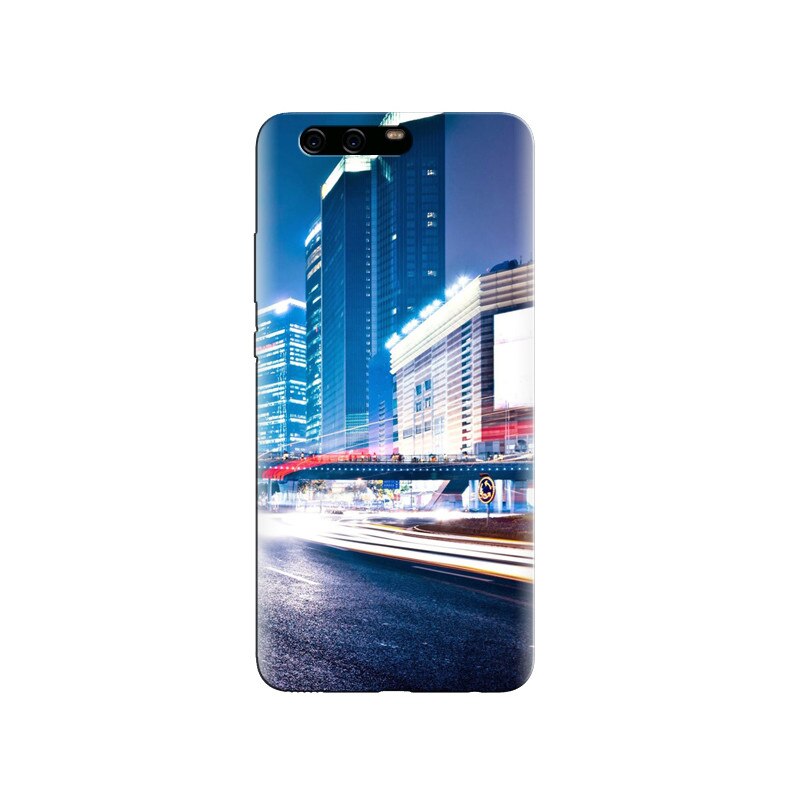 Husa Huawei P10 Seattle Traffic At Night