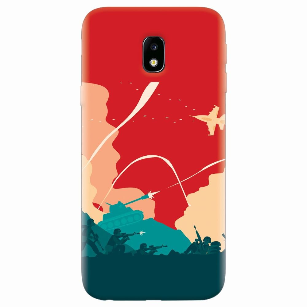 Husa silicon pentru Samsung Galaxy J7 2017, War