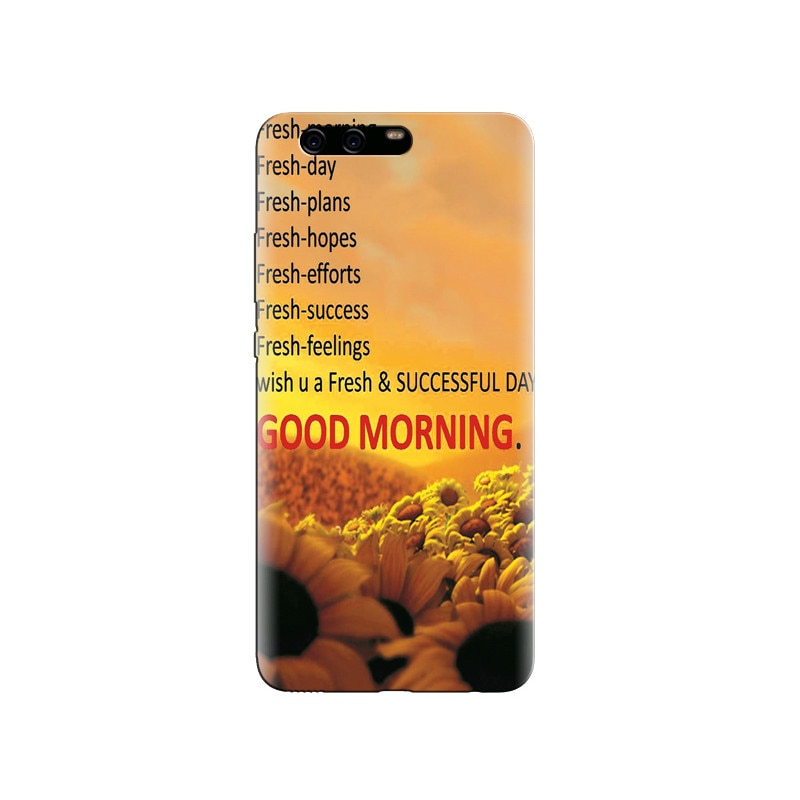 Husa Huawei P10 PLUS Good Morning Quotes Latest Hqs