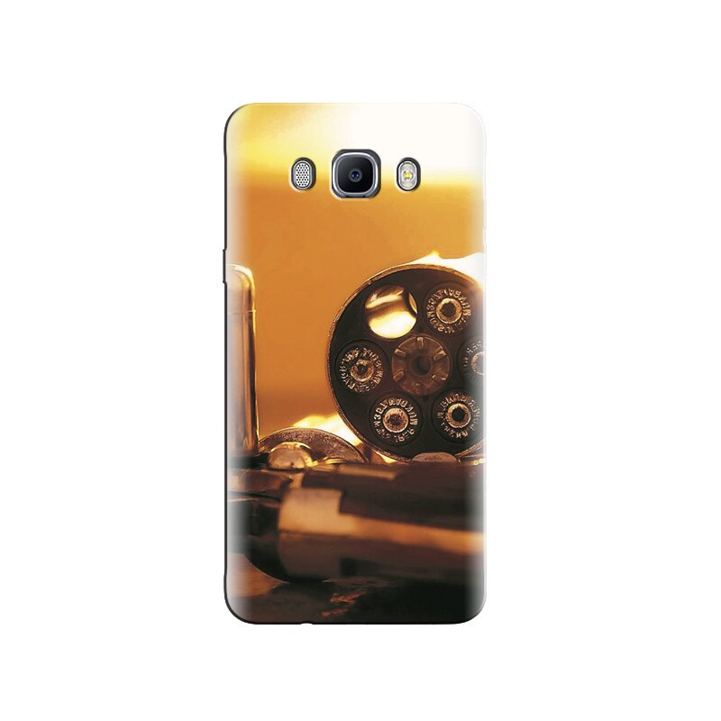 Husa Samsung J5 2016 Revolver With Handgun Cartridges
