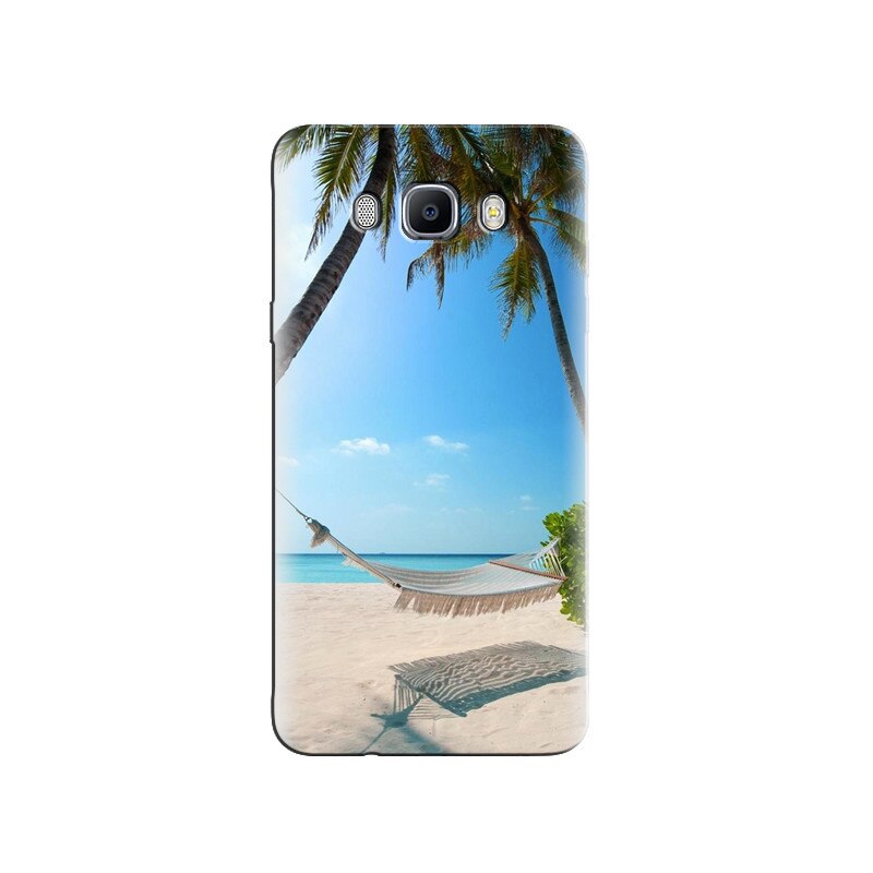 Husa Samsung J3 Sandy Beach Palm Trees