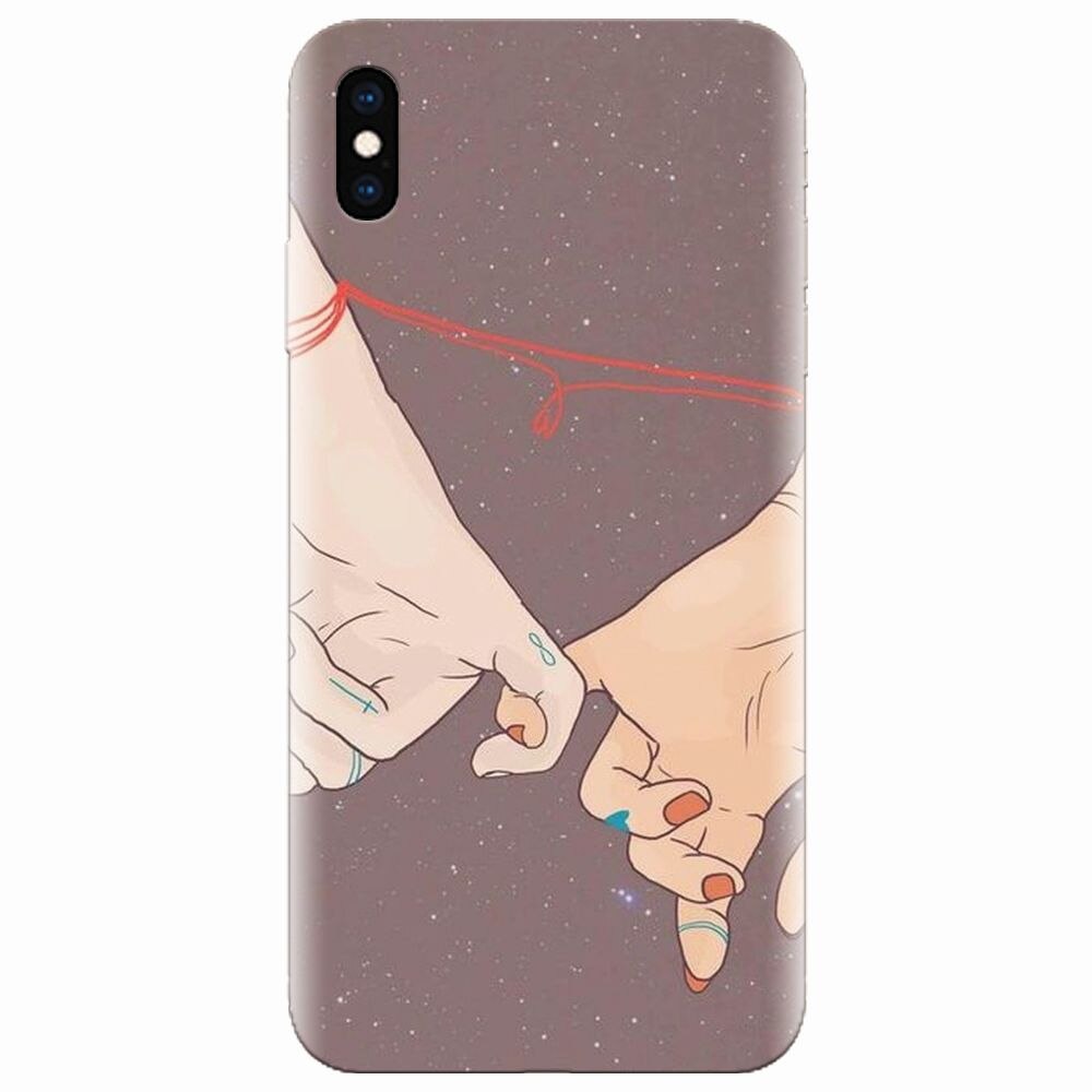 Husa silicon pentru Apple Iphone XS, Infinit Love