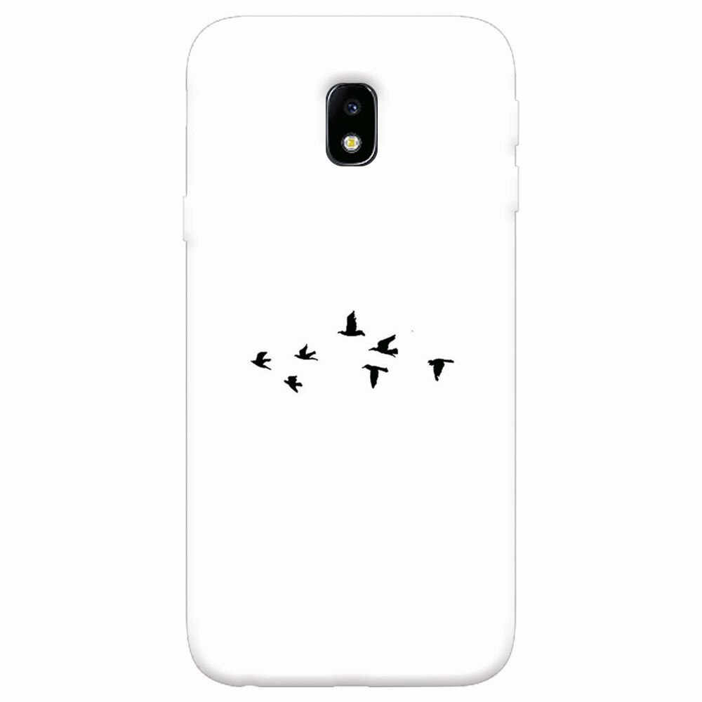 Husa silicon pentru Samsung Galaxy J7 Pro 2017, Birds