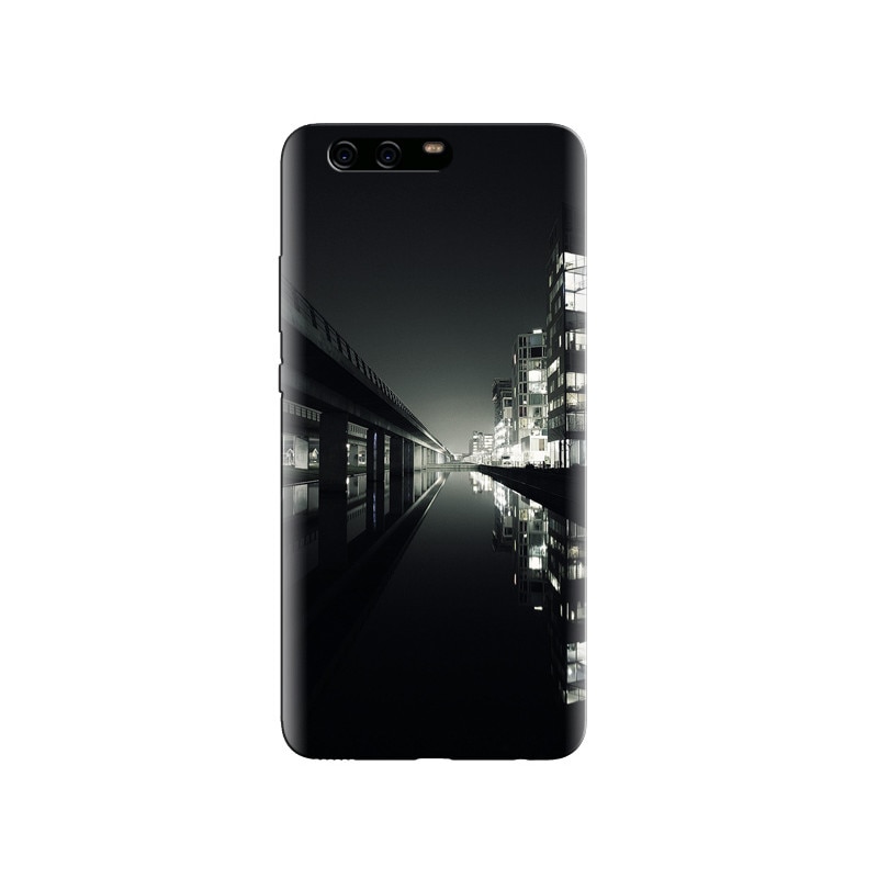 Husa Huawei P10 Moder Architecture Residential Area Pool Reflection