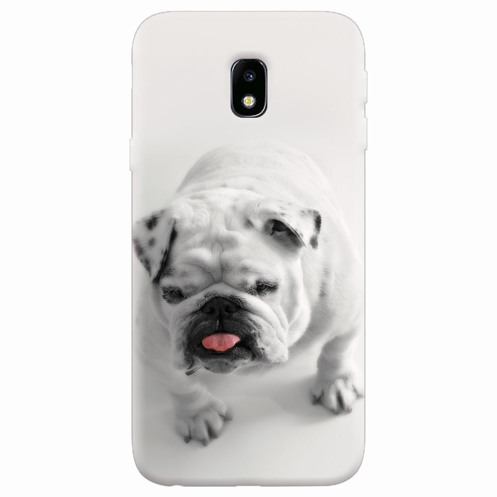 Husa silicon pentru Samsung Galaxy J7 Pro 2017, Pretty Doggy