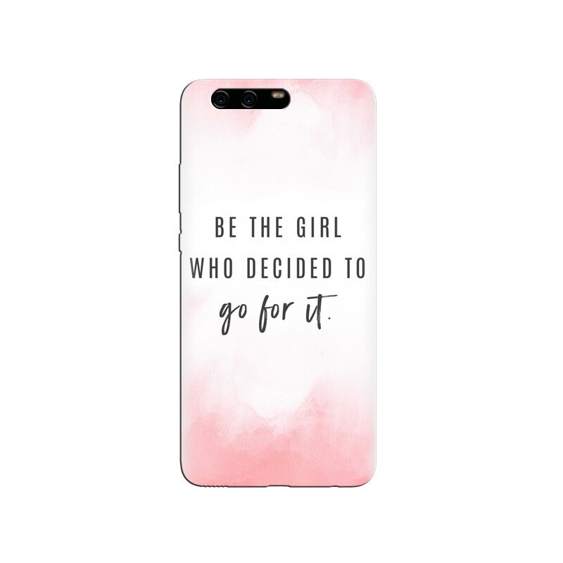 Husa Huawei P10 Quotes Pink 001