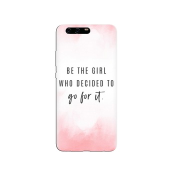 Husa Huawei P10 PLUS Quotes Pink 001 Husa Huawei P10 PLUS Quotes Pink 001