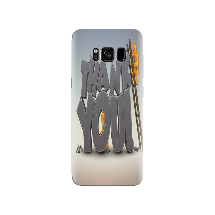 Szilikon tok kompatibilis a Samsung Galaxy S8 Plus modellel – Making Thank You With Stone Hqs