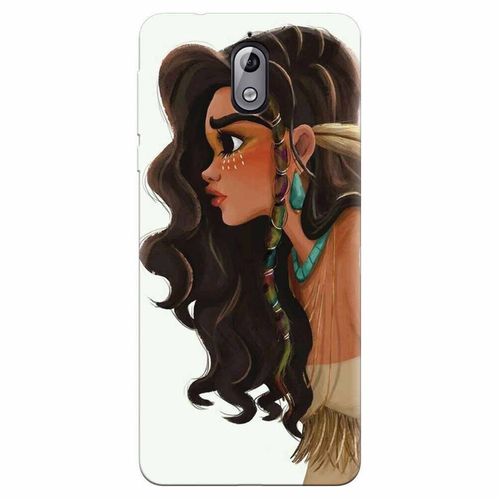 Husa silicon pentru Nokia 3.1, Indian Girl