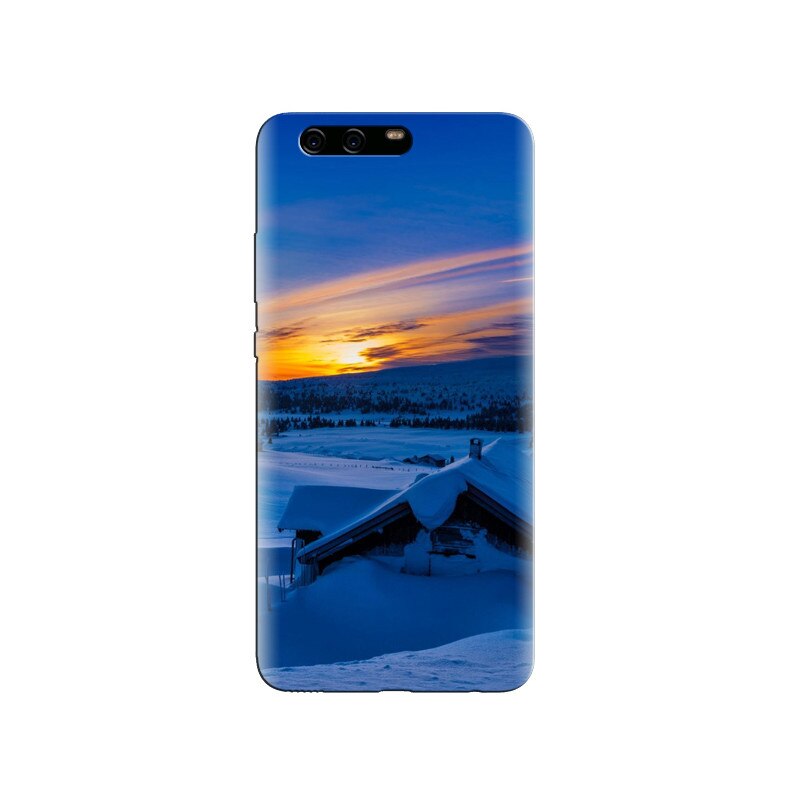 Husa Huawei P10 Snow Cottage Sunsetest