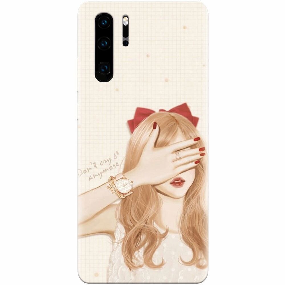 Husa silicon pentru Huawei P30 Pro, Dont Cry Anymore