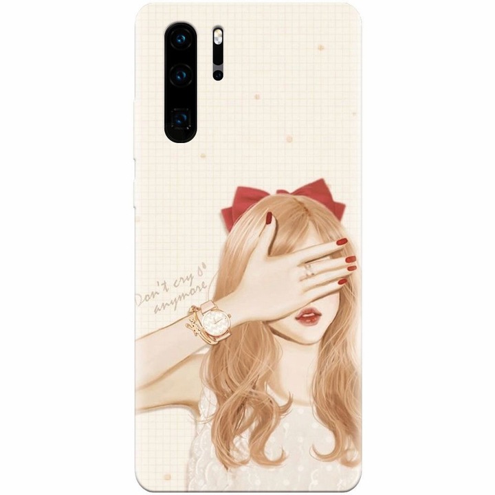 Силиконов калъф за Huawei P30 Pro, Dont Cry Anymore