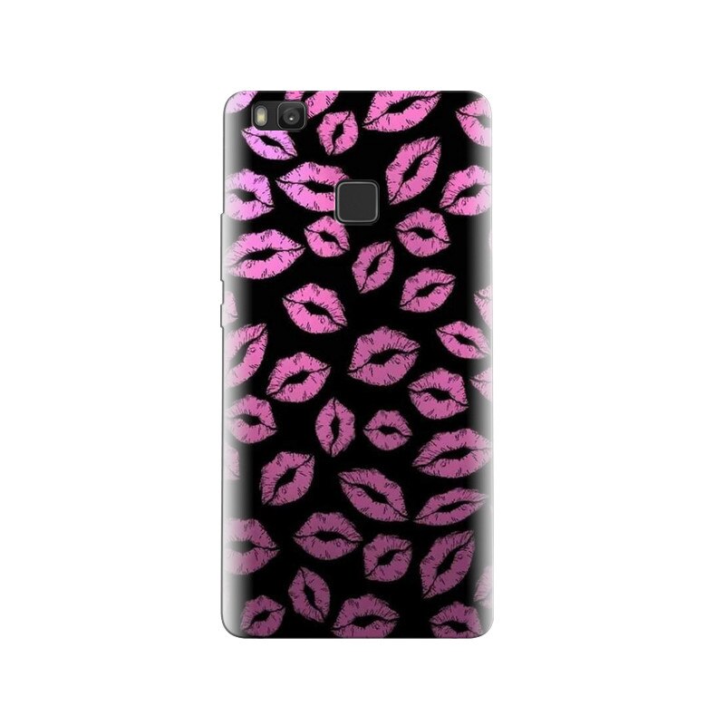 Husa Huawei P9 Lite Pink And Black Kiss