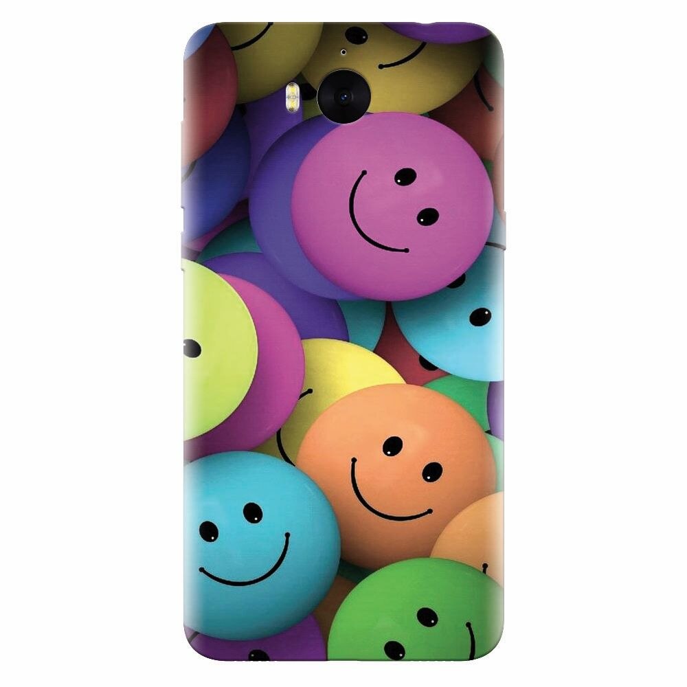 Husa silicon pentru Huawei Y5 2017, Smiles