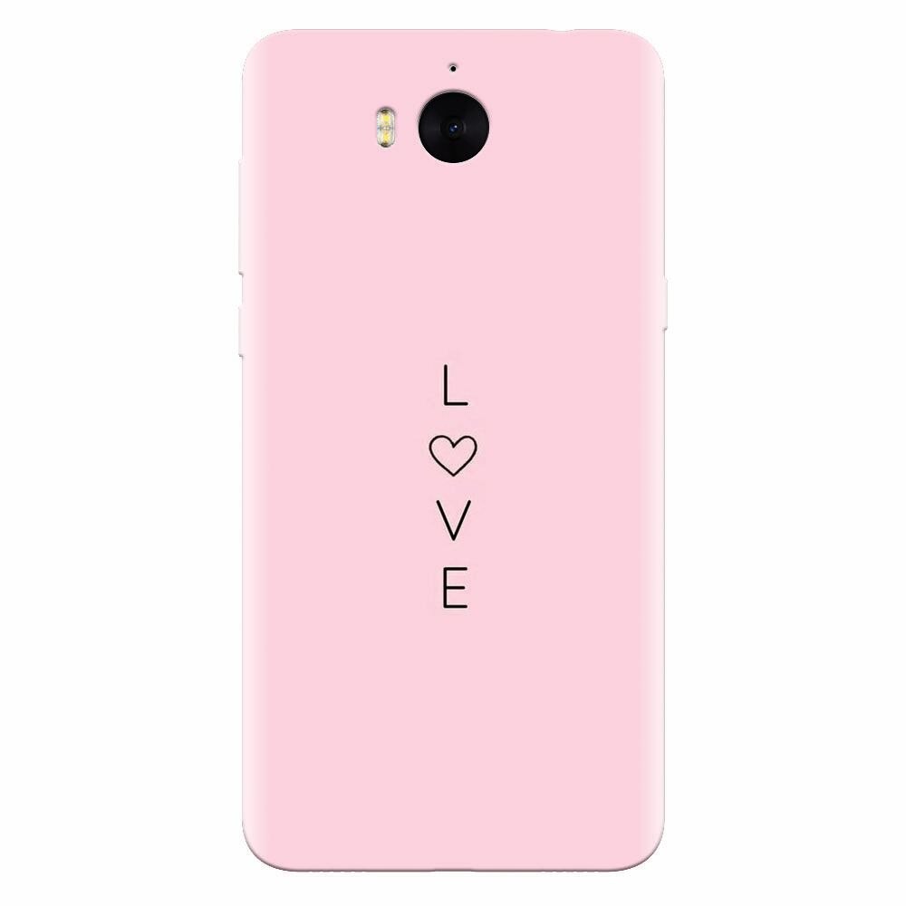 Husa silicon pentru Huawei Y5 2017, Love