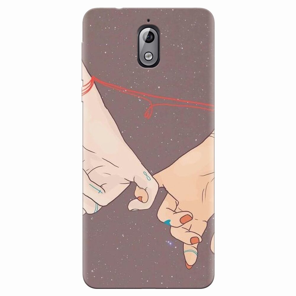 Husa silicon pentru Nokia 3.1, Infinit Love