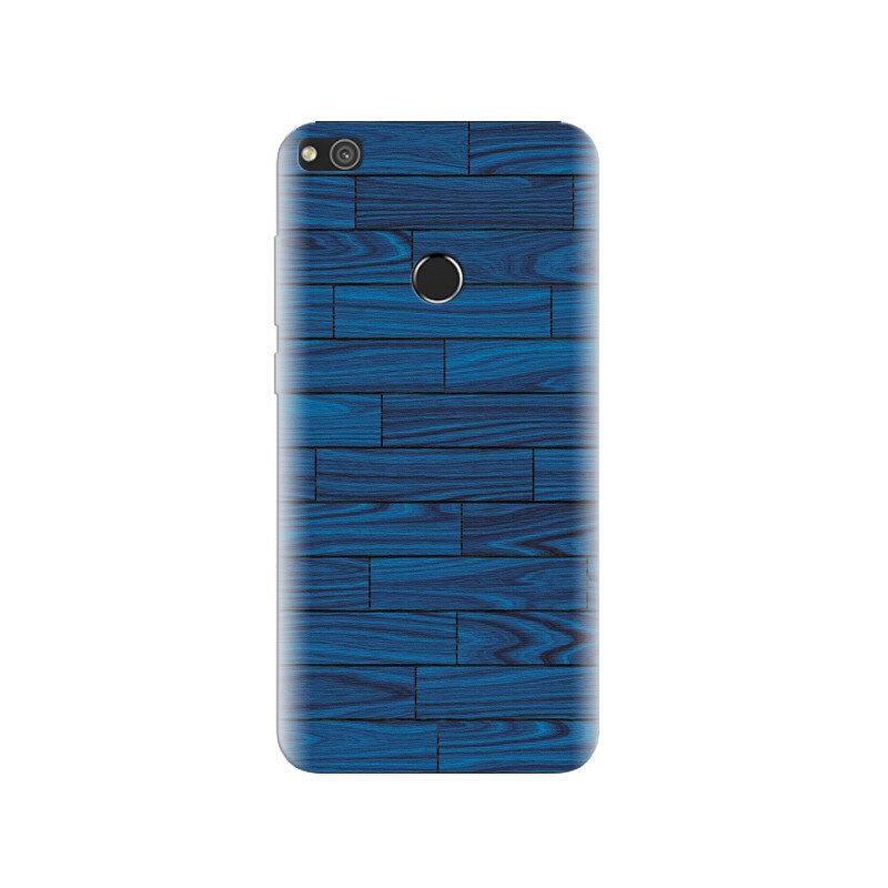 Husa Huawei P8 Lite 2017 Basic Blue Wooden