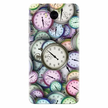 Husa silicon pentru Huawei Y6 2017, Clocks Husa silicon pentru Huawei Y6 2017, Clocks