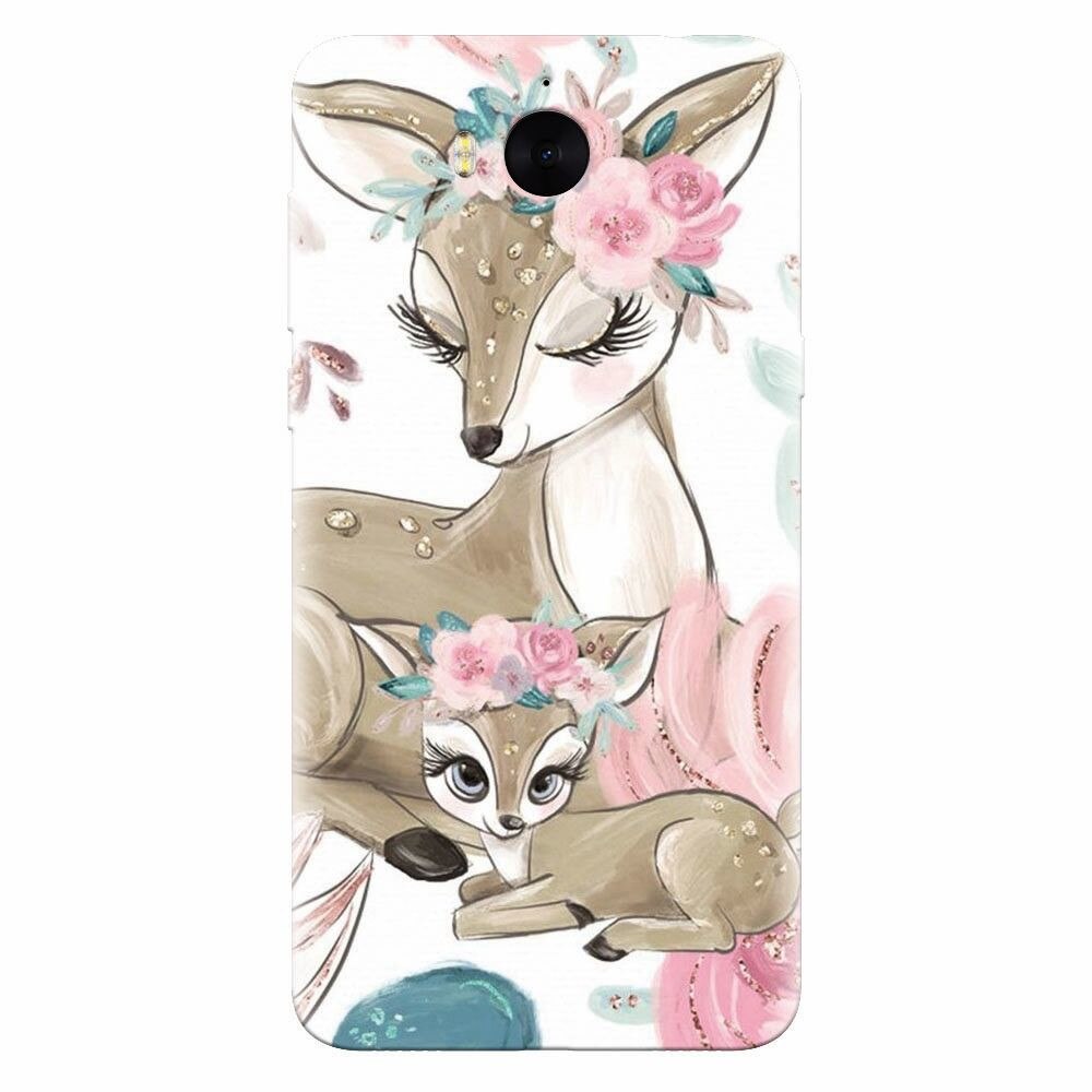 Husa silicon pentru Huawei Y5 2017, Deers