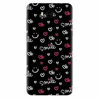 Husa silicon pentru Huawei Y6 2017, Smile 101 Husa silicon pentru Huawei Y6 2017, Smile 101