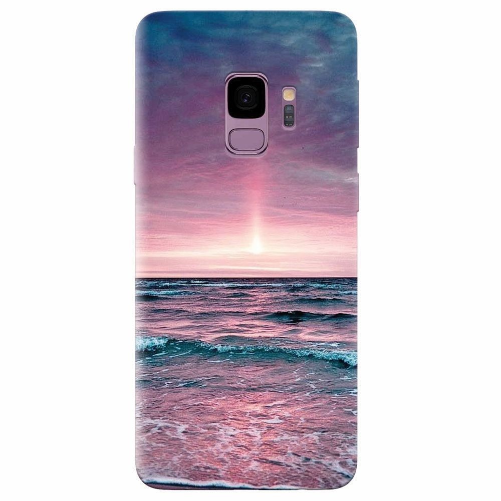 Husa silicon pentru Samsung Galaxy S9, Calm Sea