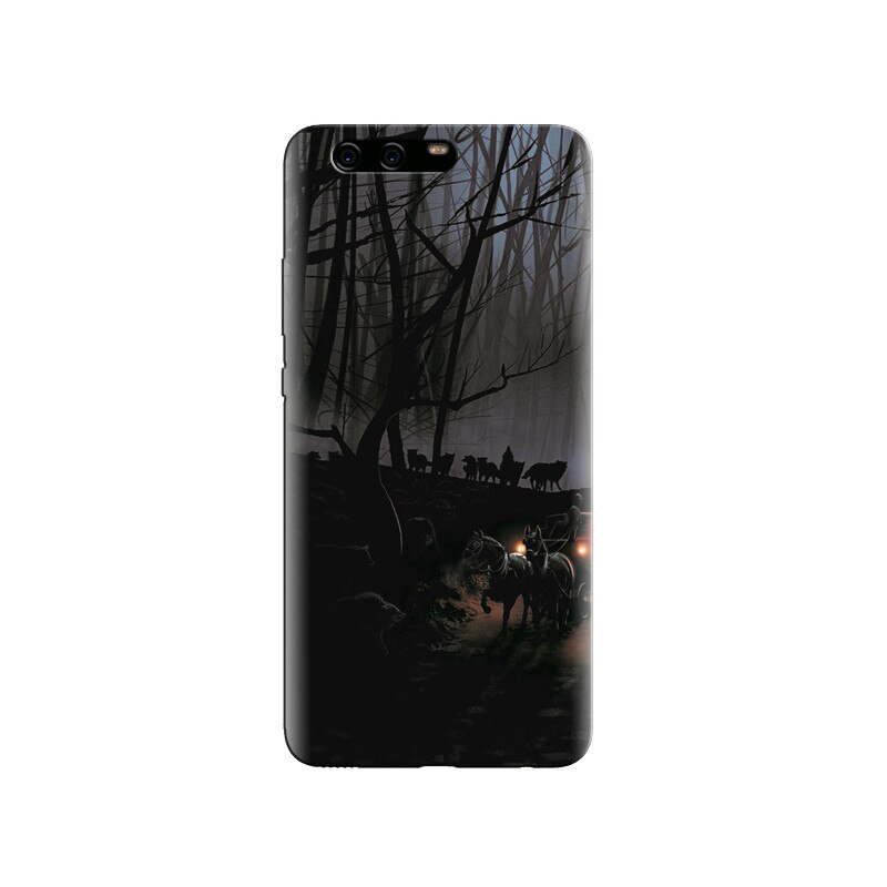 Husa Huawei P10 PLUS Horse Carriage Night Fantasy