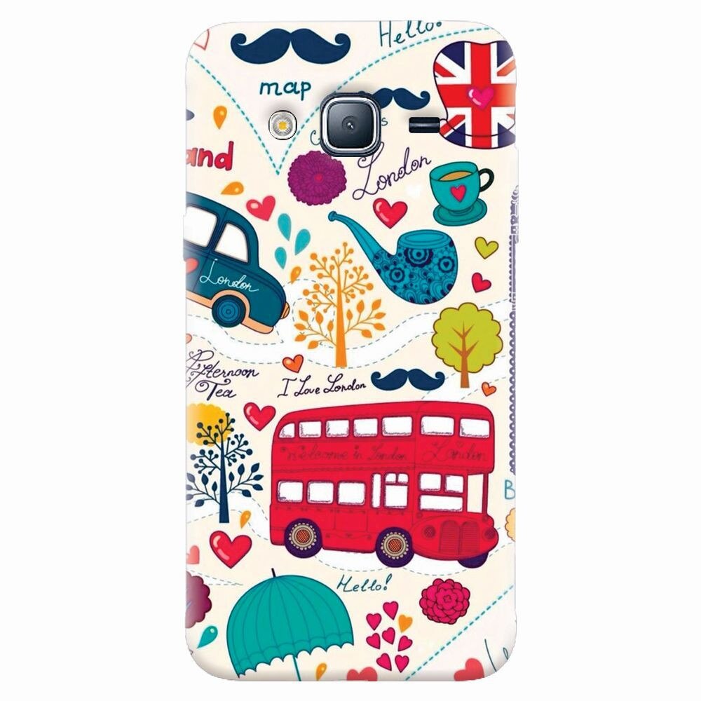 Husa silicon pentru Samsung Galaxy J5 2015, Welcome In London