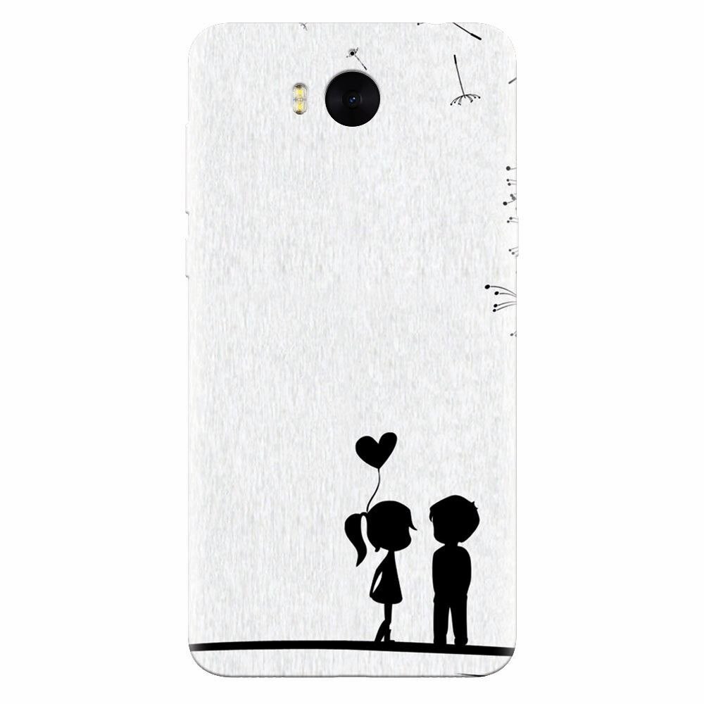 Husa silicon pentru Huawei Y6 2017, In Love