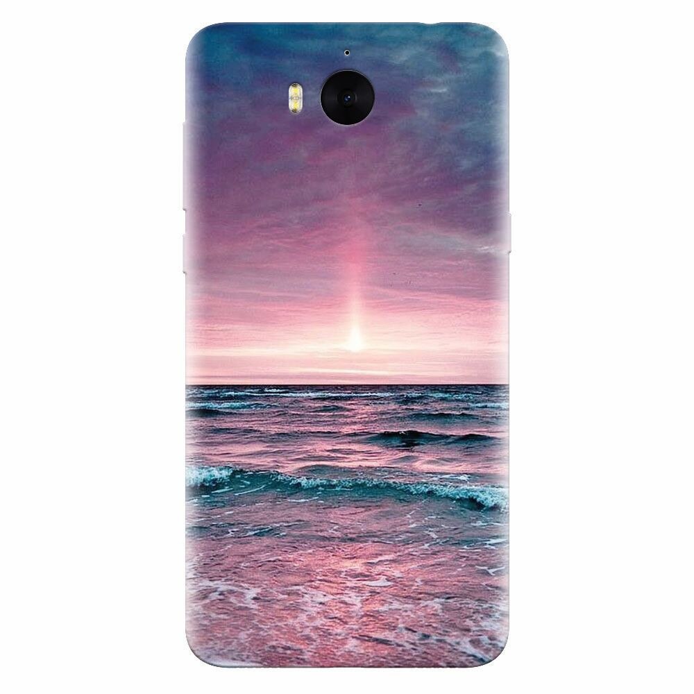 Husa silicon pentru Huawei Y6 2017, Calm Sea