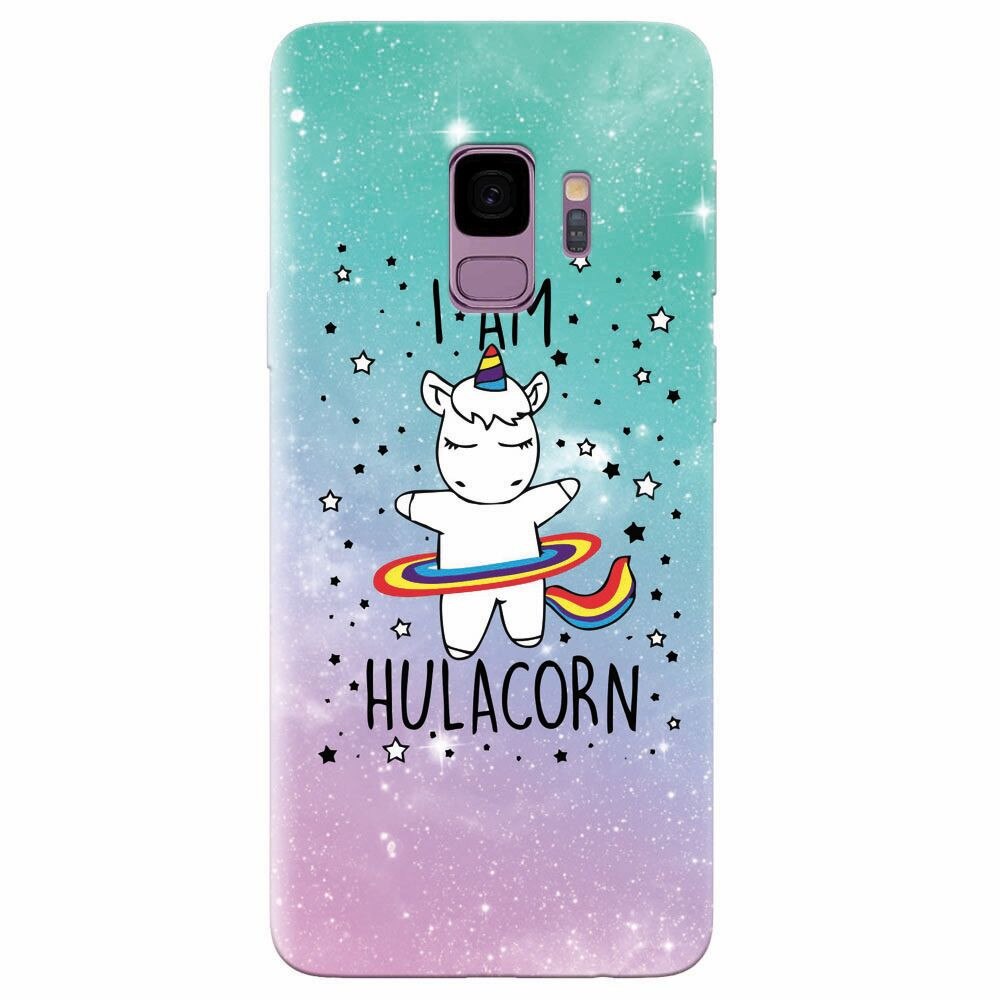 Husa silicon pentru Samsung Galaxy S9, I Am Hulacorn